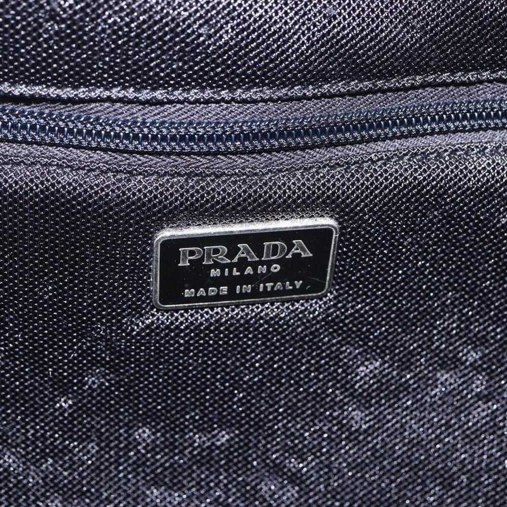 PRADA Tote Bag Nylon Pink Silver Auth 158422 - Picture 10 of 16